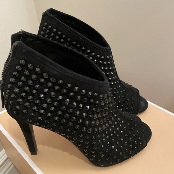Michael Michael Kors Women's Blaze Open Toe Bootie - Picture 1 of 7